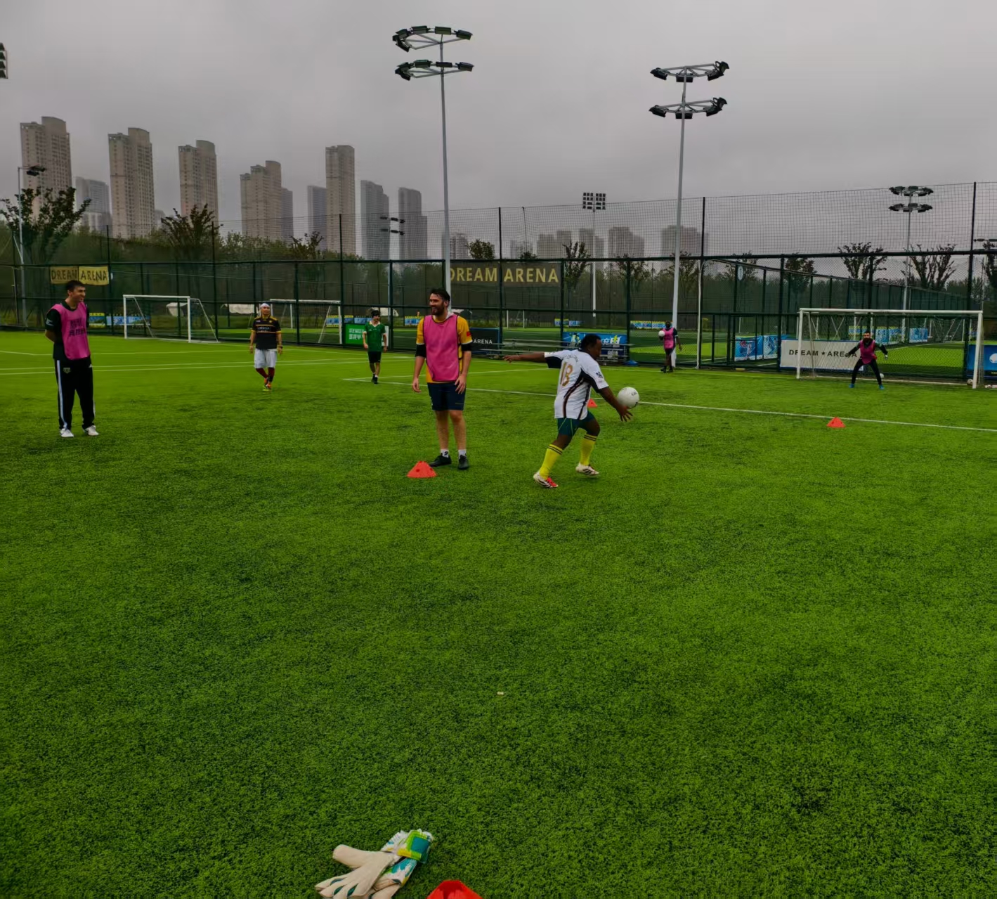 Gaelic football action