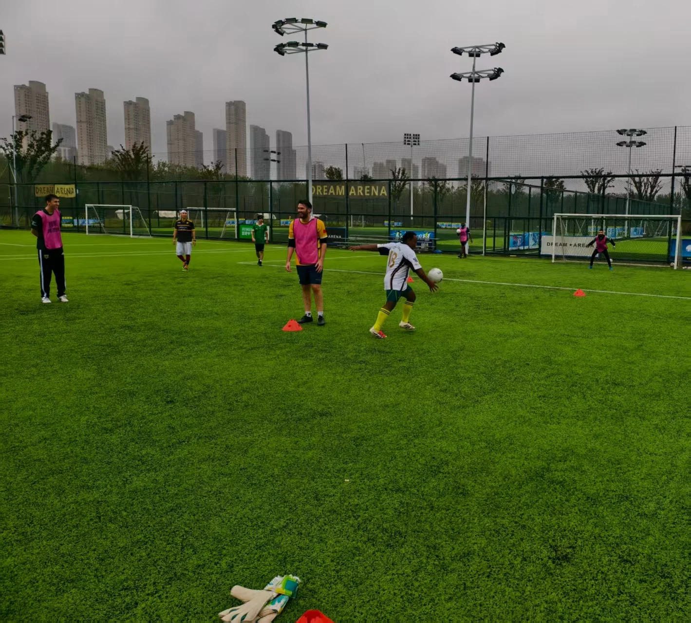 Gaelic football action
